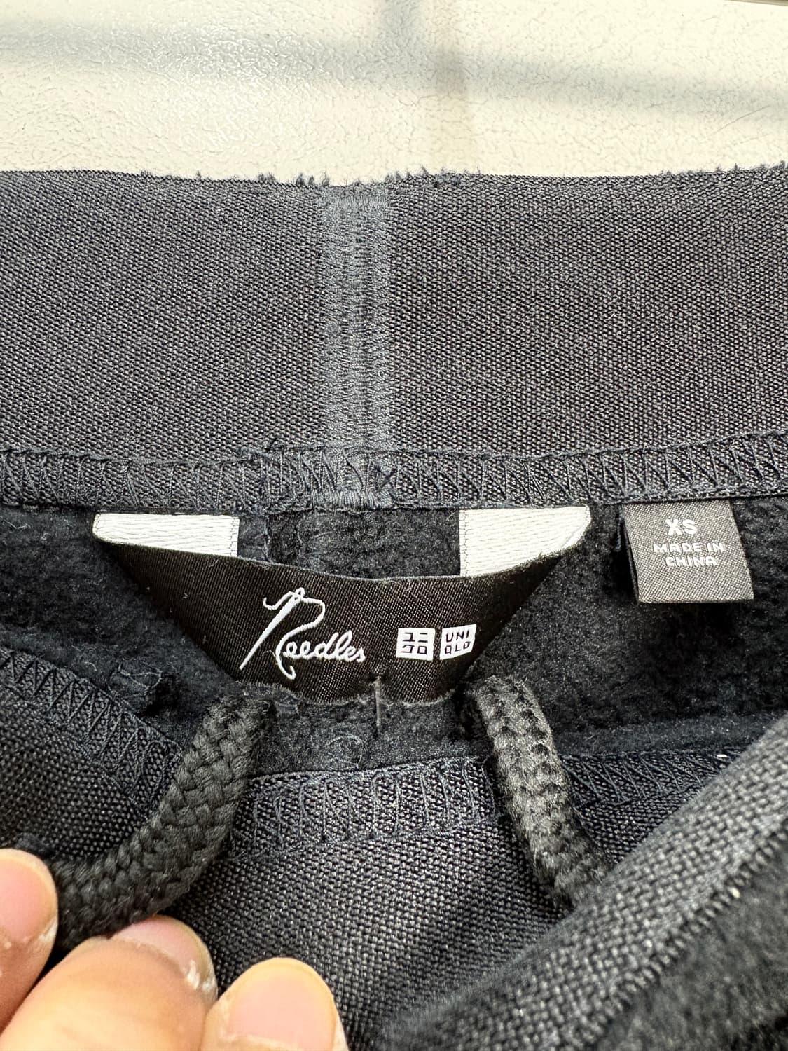 유니클로 X 니들스 플리스 블랙 팬츠 A3575 상품이미지7