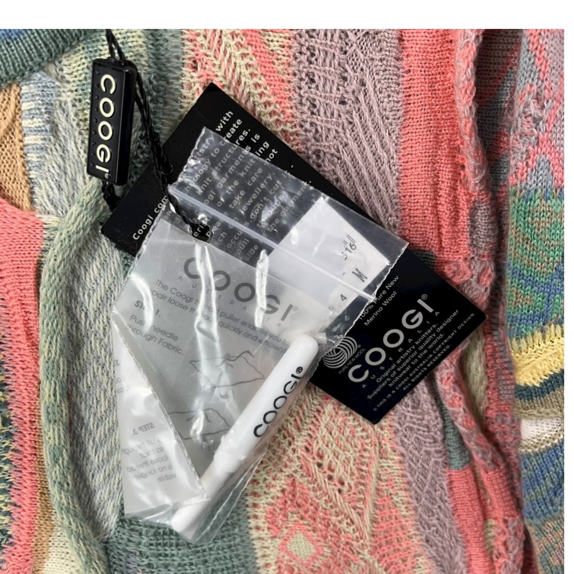 [Coogi] 쿠지 케이블 니트 (새상품) 상품이미지4