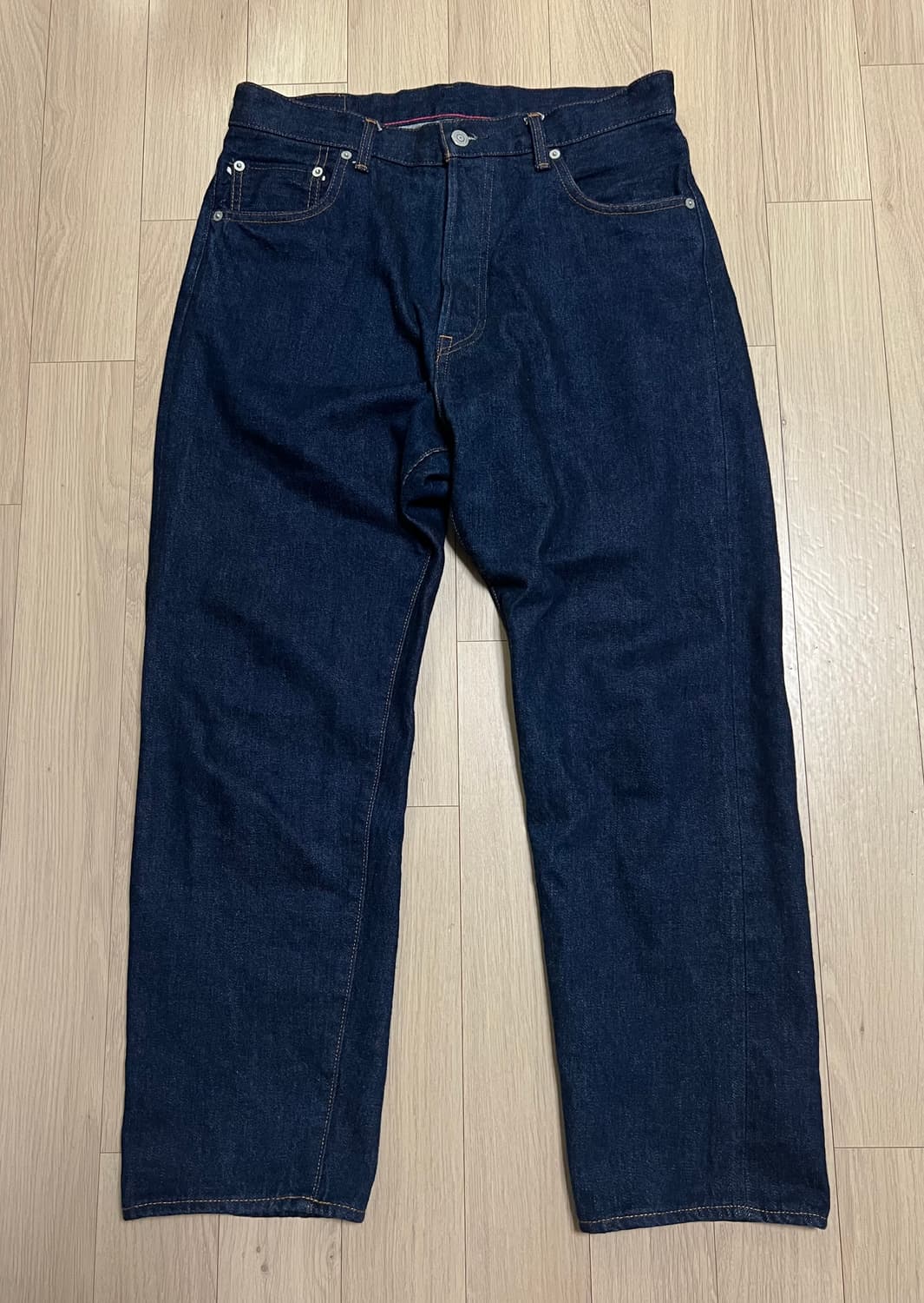 오디너리핏츠(ordinary fits) 루즈 앵클 원워시 셀비지 30 상품이미지3