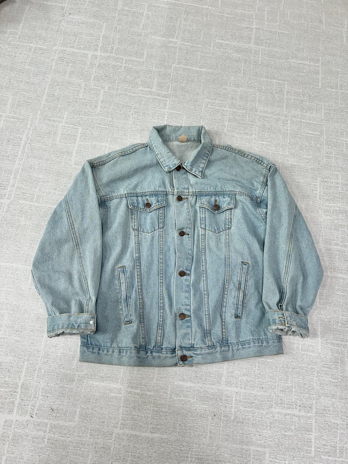 빈티지 데님자켓 오버핏 상품이미지2