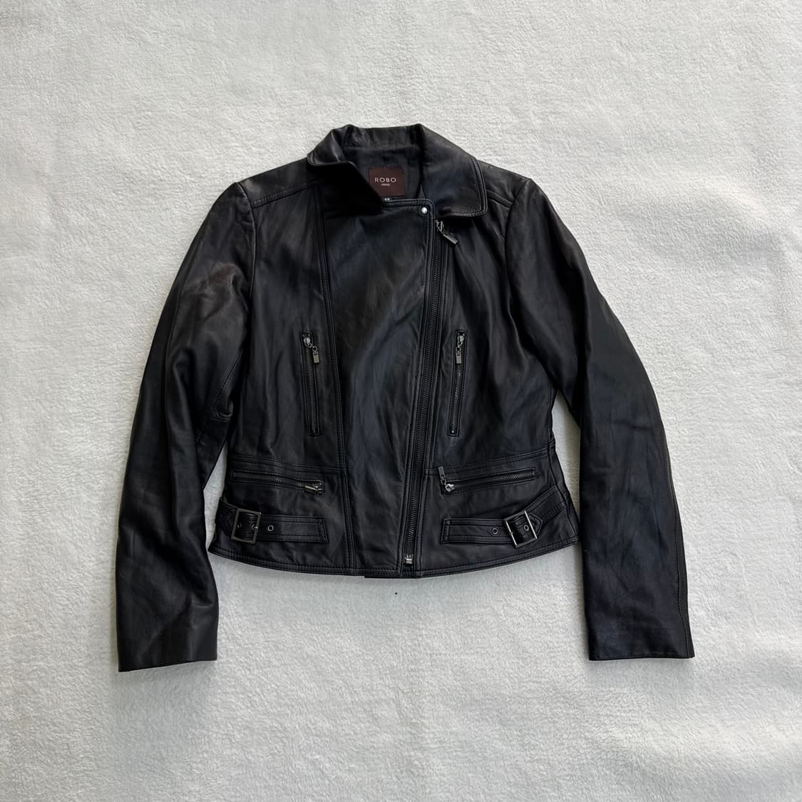 66 로보 여성 이태리 양가죽 자켓0313T 상품이미지1