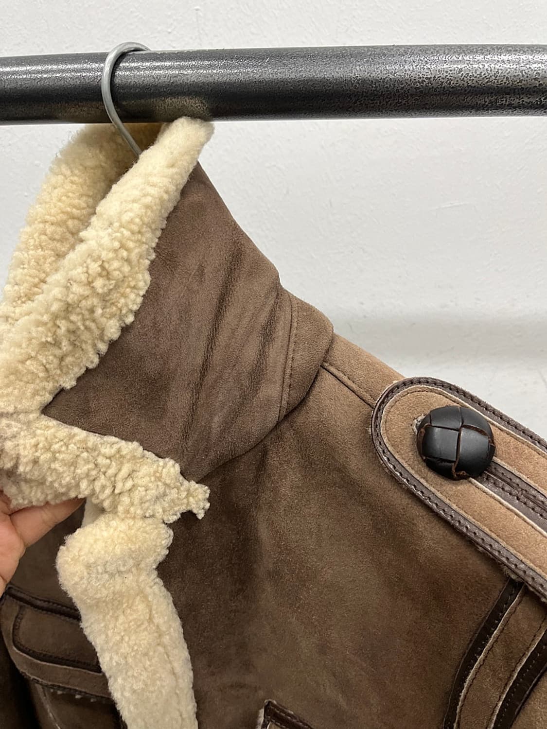 100) 디스퀘어드 4포켓 무스탕 자켓  상품이미지8