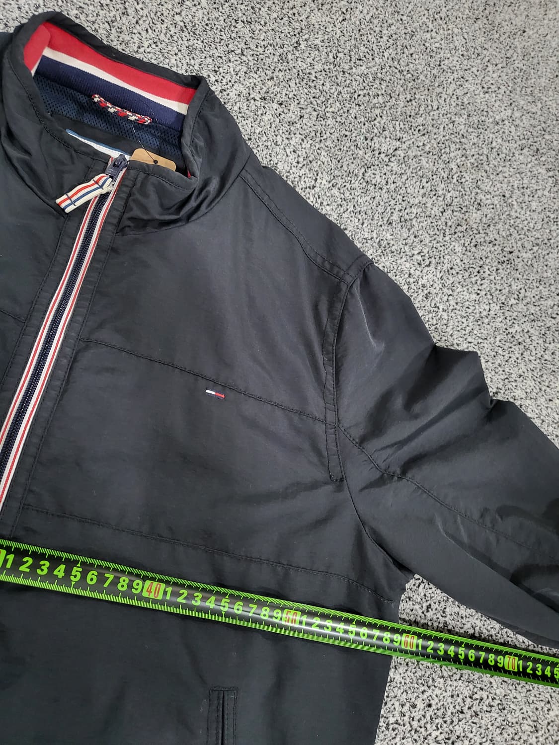TOMMY HILFIGER 블랙 집업 자켓 상품이미지8