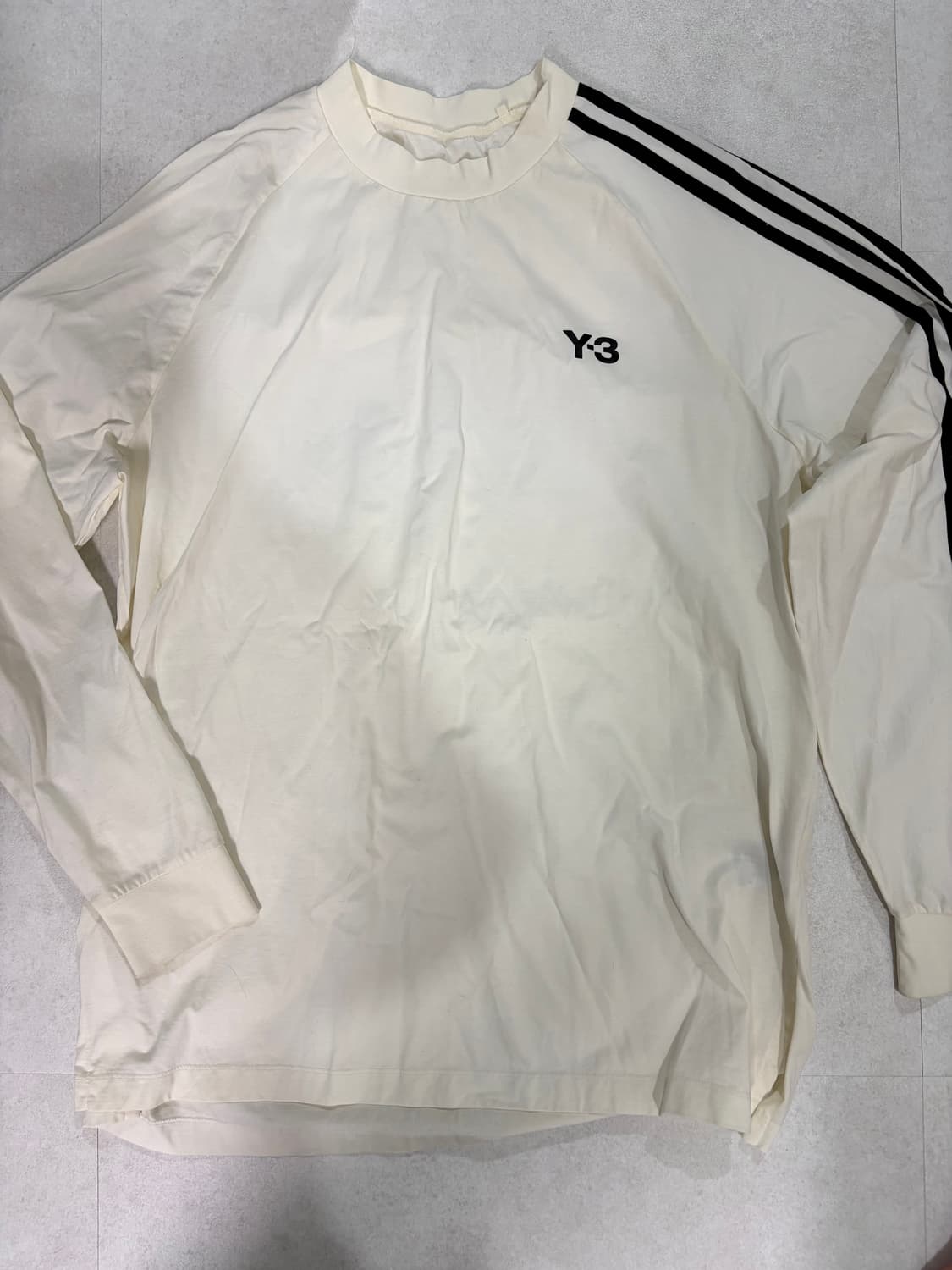 아디다스 y3 롱슬리브 새상품급 M 상품이미지1