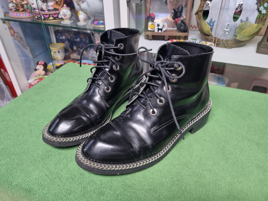 체인 블랙 워커 상품이미지1