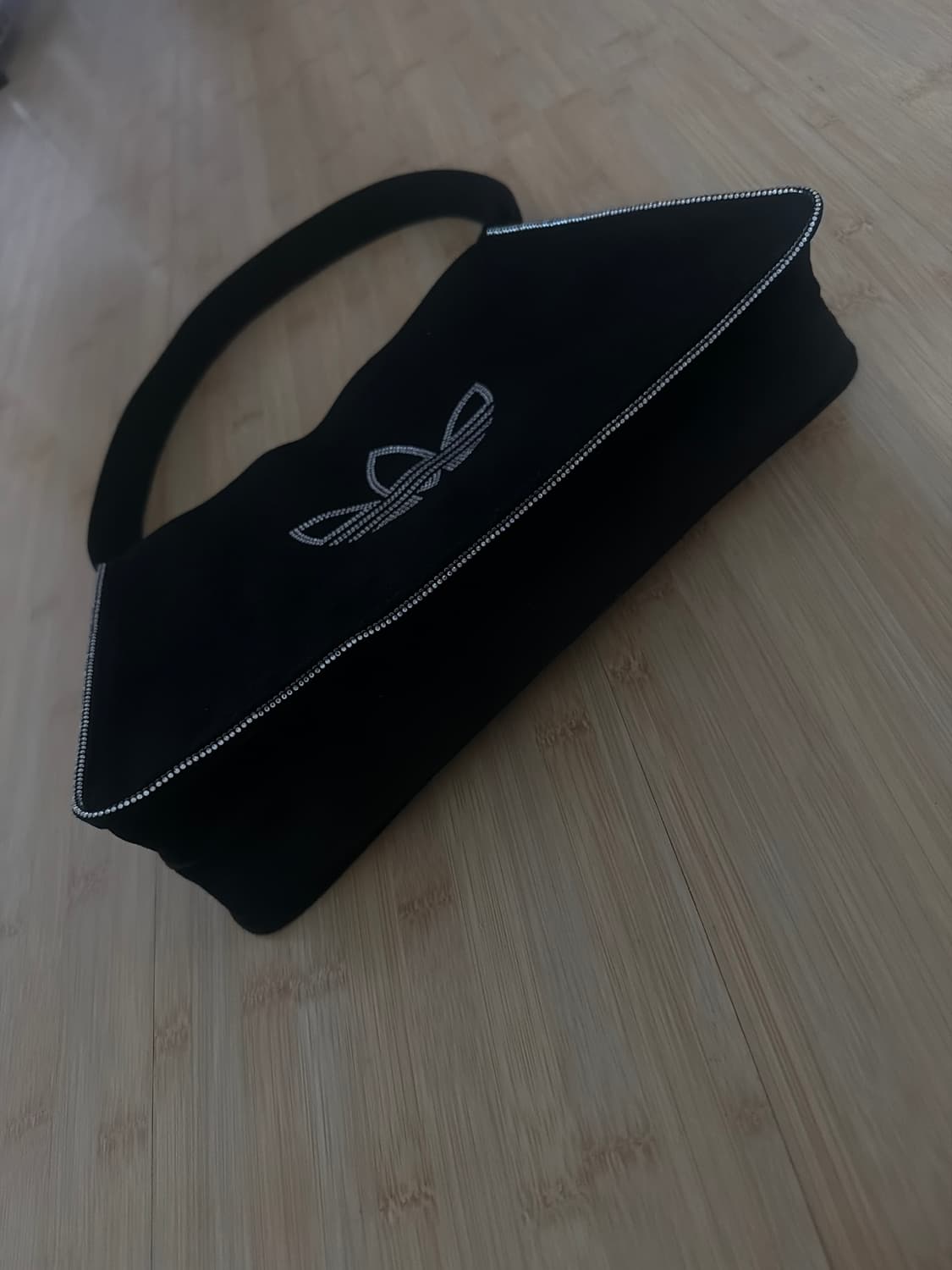 아디다스 오리지널 핸드백 블랙 스웨이드 상품이미지3