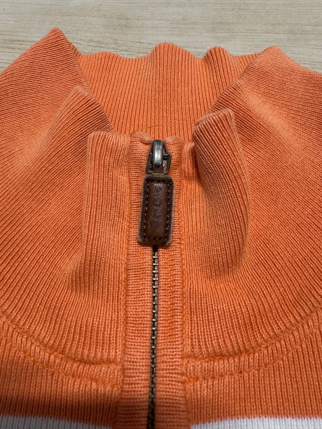 폴로 랄프로렌 스트라이프 반집업 니트  상품이미지2