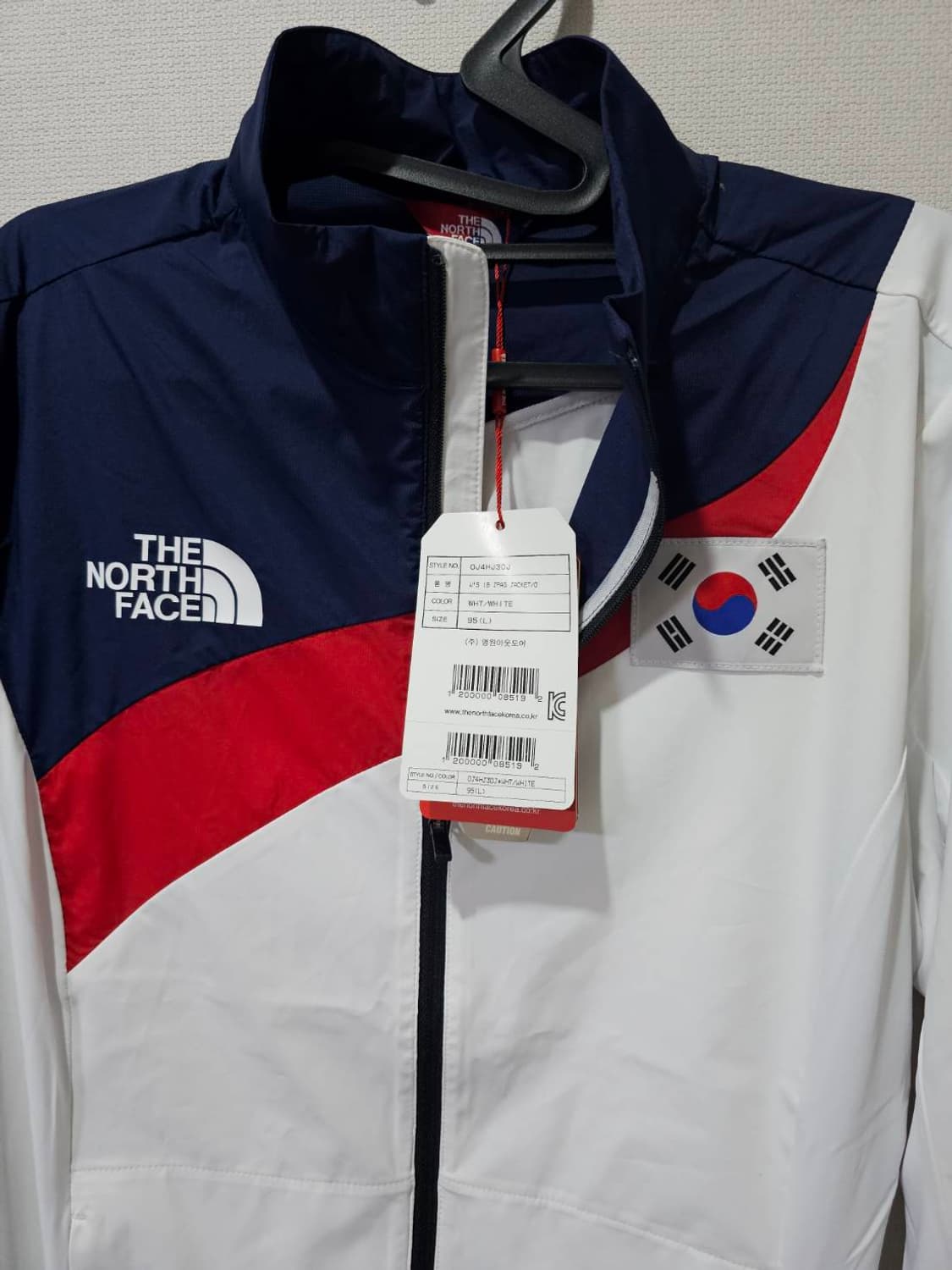 새상품급 노스페이스 평창올림픽 팀코리아 국가대표 자켓 95 / M 상품이미지4