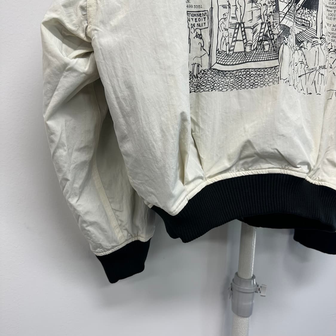 이세이미야케 88/89AW 아카이브 리버서블 나일론 봄버 자켓 상품이미지4