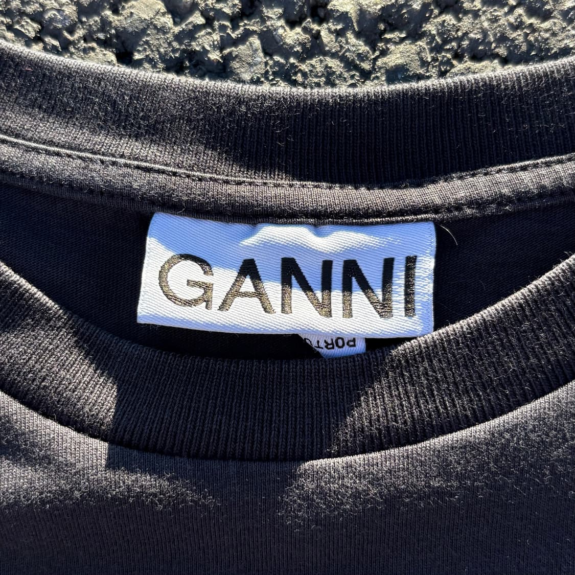 GANNI 가니 스마일리 릭렉스드 팬텀 티셔츠 상품이미지4