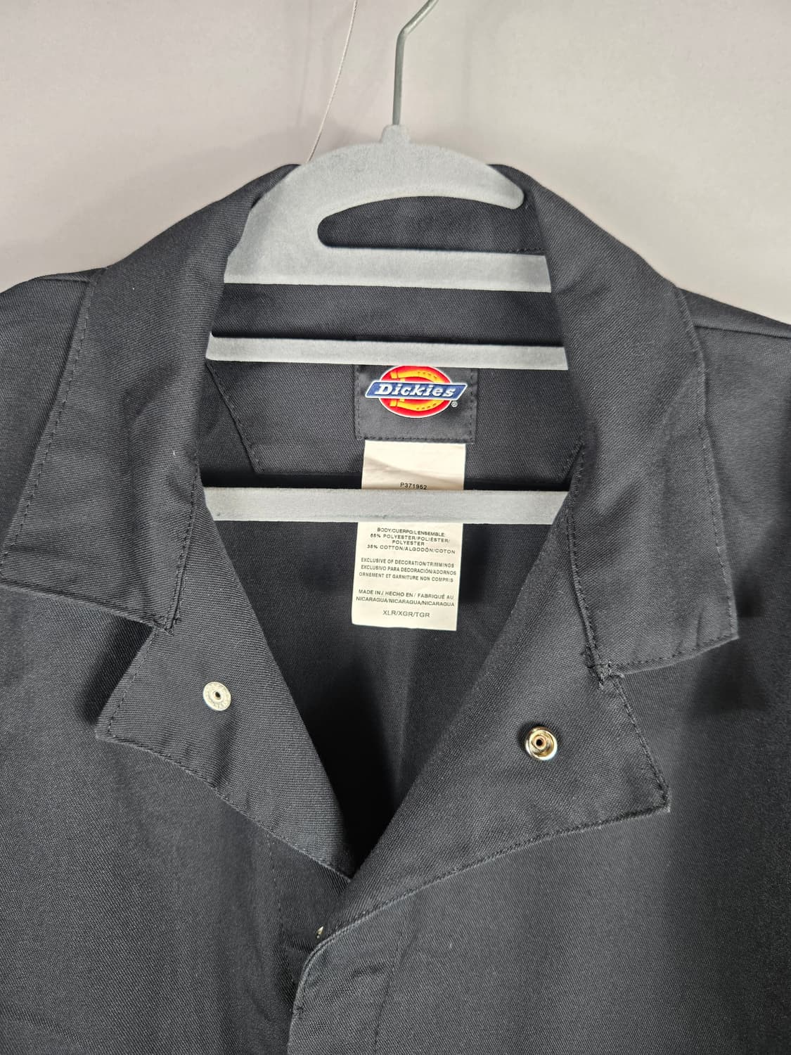 [무료배송]디키즈 XL 남성 긴팔 점프수트 작업복 워크웨어 블랙 상품이미지2