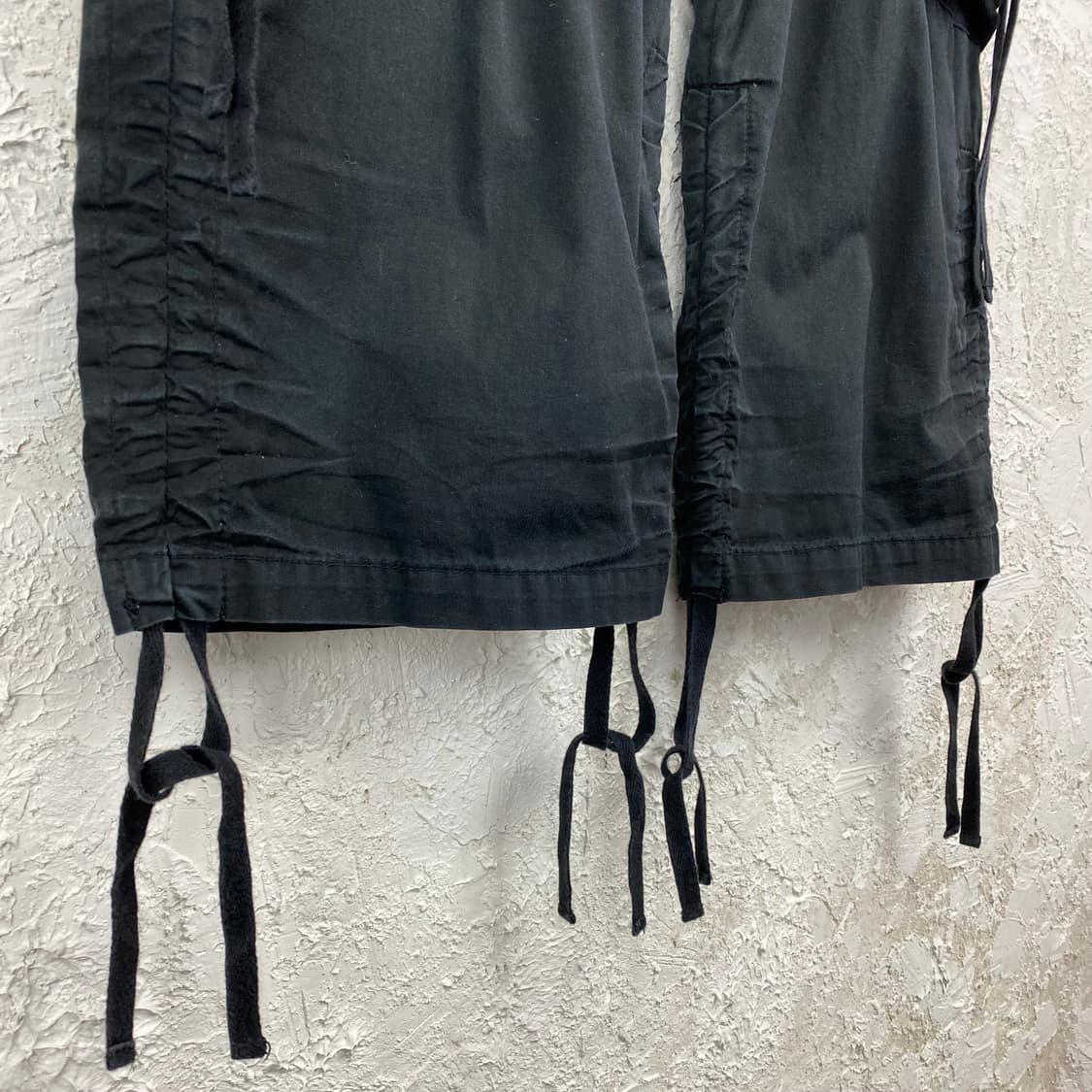 JPN VINTAGE 셔링 카프리 카고 팬츠 상품이미지4