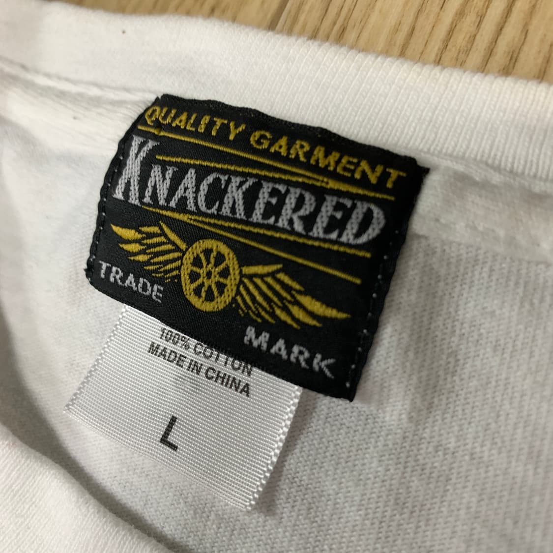 L) Knackered 나커드 타투샵 콜라보 반팔티 상품이미지3