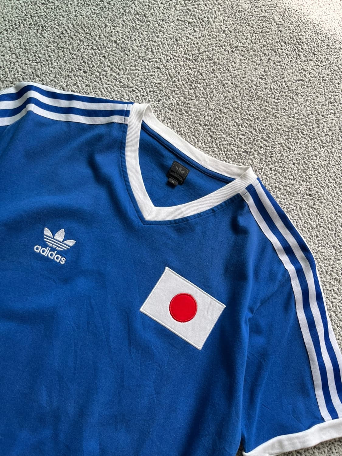 Adidas . 아디다스 재팬 2006 국대 트랙 링거티셔츠 상품이미지2