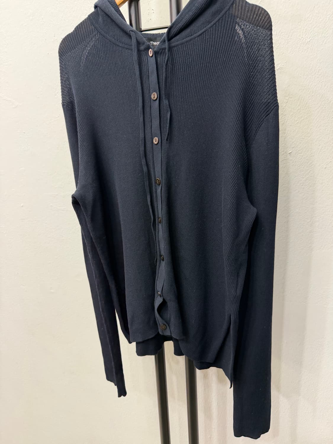 정품) Theory 띠어리 여성 후드 가디건 M 상품이미지3