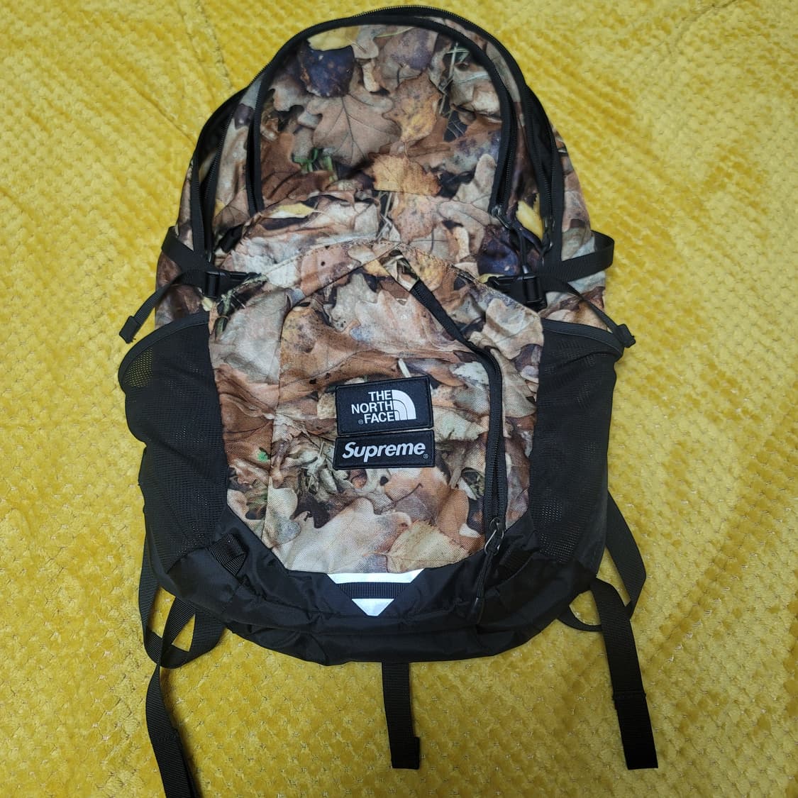 슈프림 x 노스페이스 낙엽 백팩 상품이미지1
