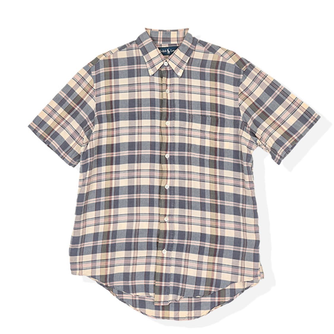 폴로랄프로렌 플래드 하프 셔츠 (M) 상품이미지1