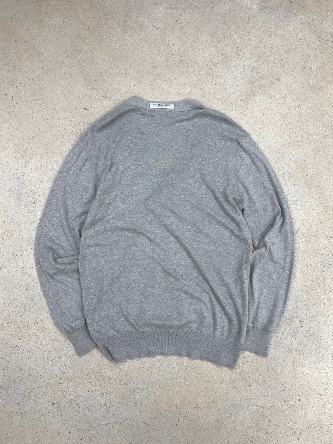 돌체앤가바나 00s 인사이드아웃 코튼 가디건 상품이미지2