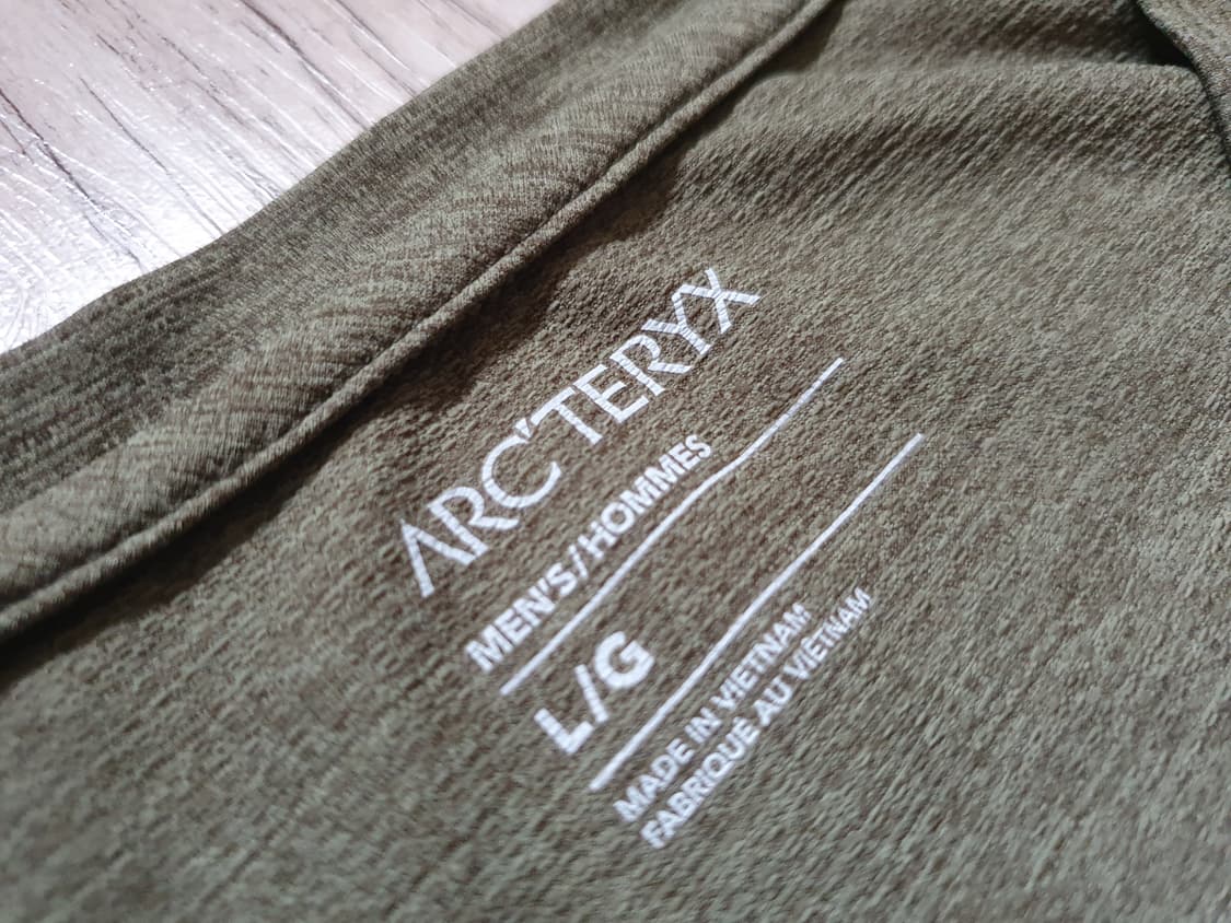 (S컨디션)아크테릭스 코막 로고 반팔 티셔츠 L(105) 상품이미지5