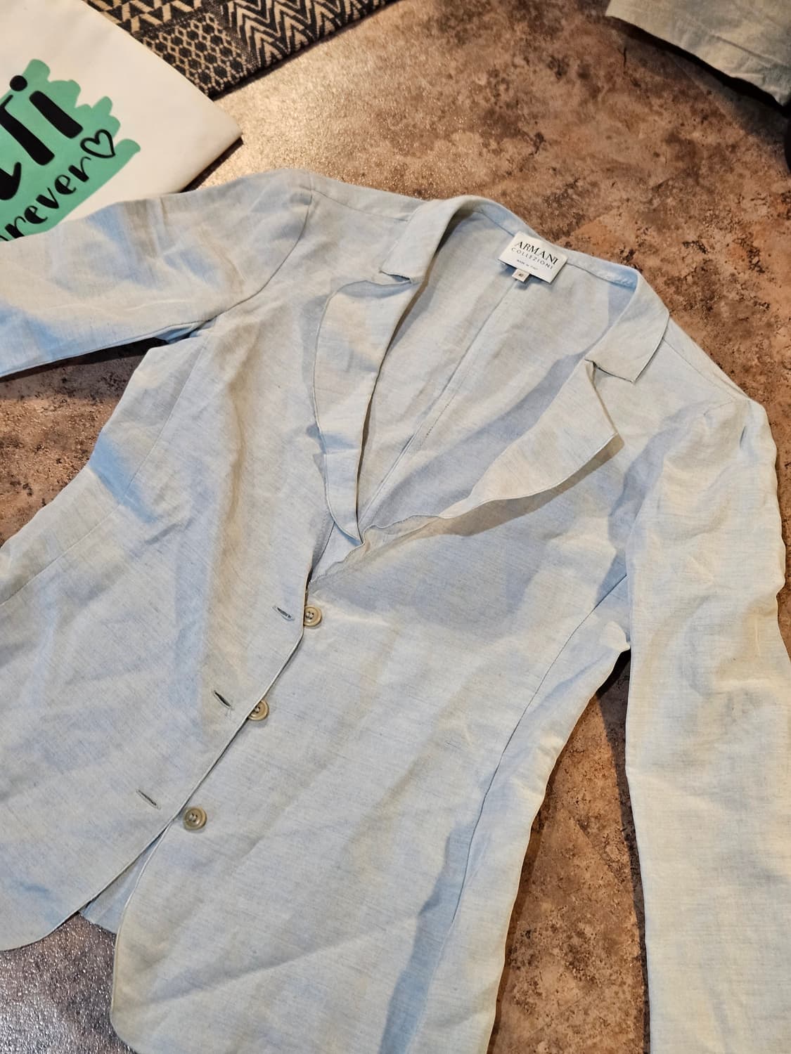 ARMANI COLLEZIONI 여성 린넨 자켓 상품이미지2