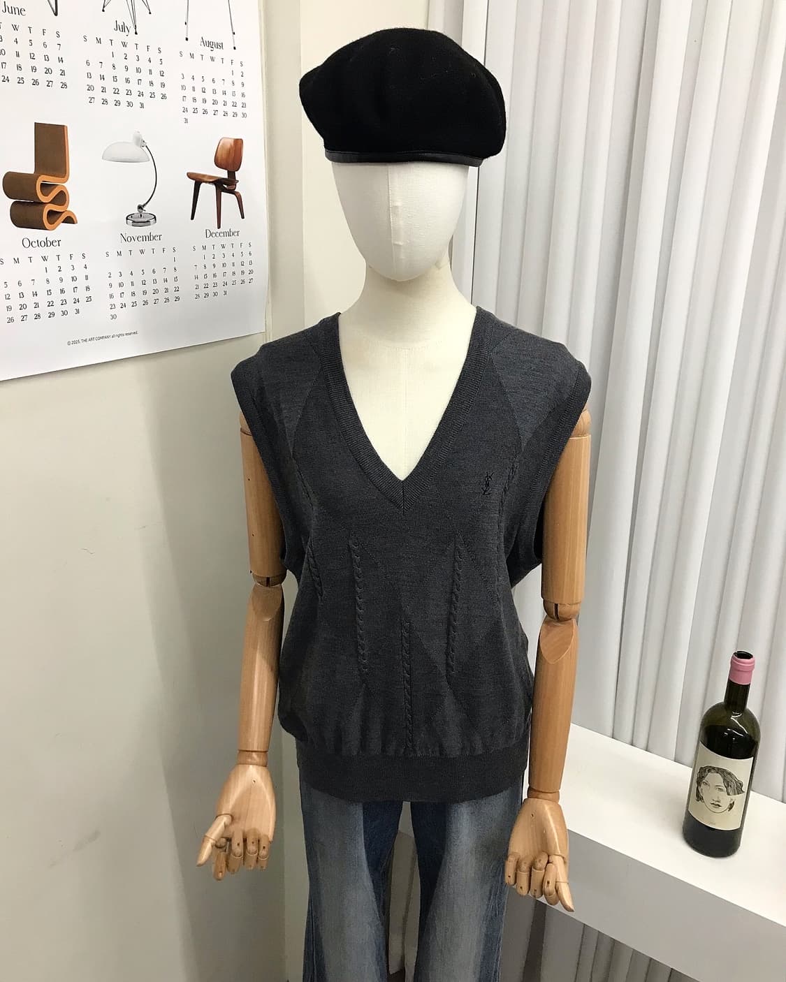 입생로고 로고 니트 베스트 상품이미지5