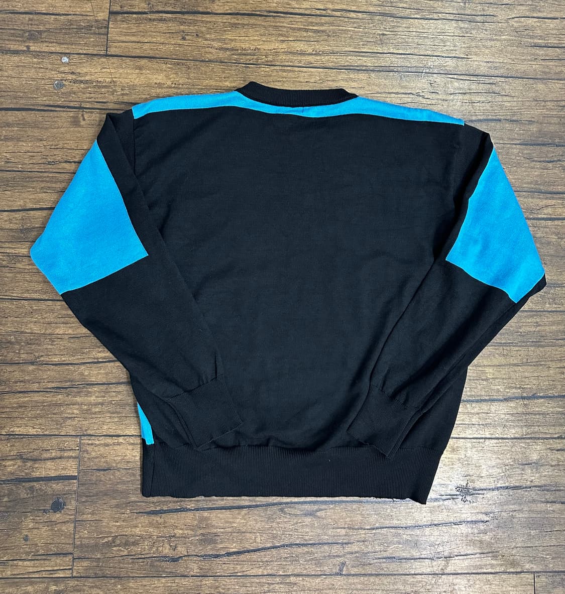 오스틱니 컬러 블록 골프니트 M-L 상품이미지4