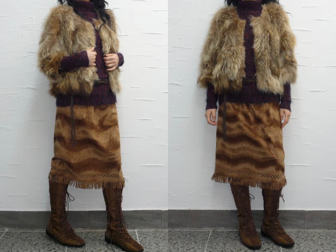 vintage fur jacket 상품이미지2