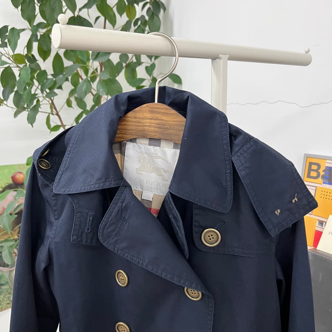 버버리 키즈 후드 트렌치코트 10y  상품이미지2