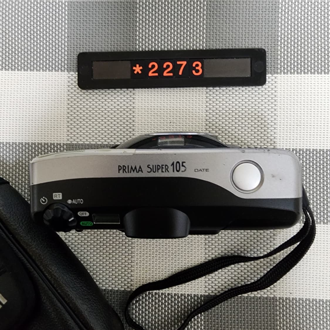 캐논 프리마 슈퍼 105 데이터백 필름카메라 파우치포함 상품이미지2
