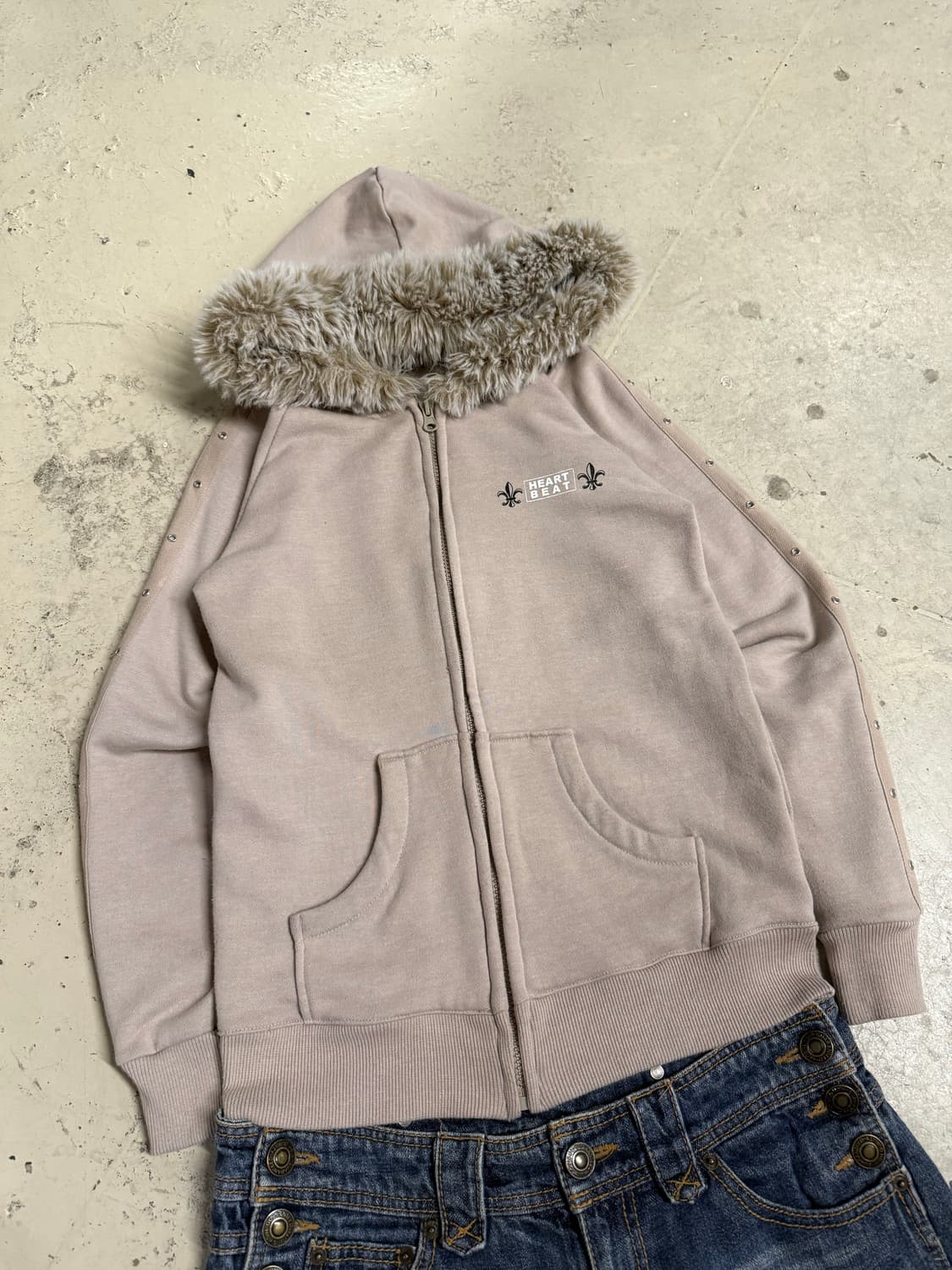 Y2k girl cody set 상품이미지2