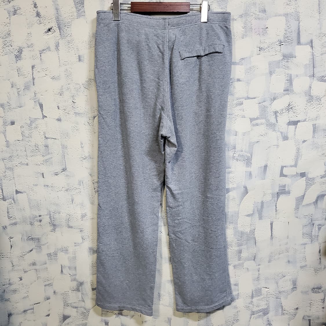 나이키 스우시 와이드핏 회색 트레이닝 바지  상품이미지2