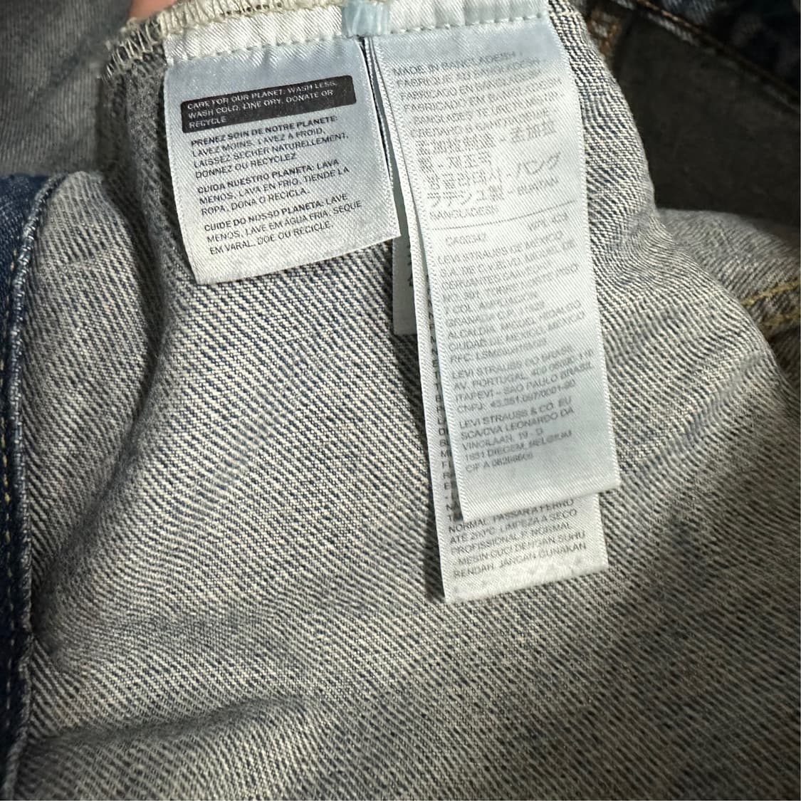 리바이스 데님 청자켓M 상품이미지4