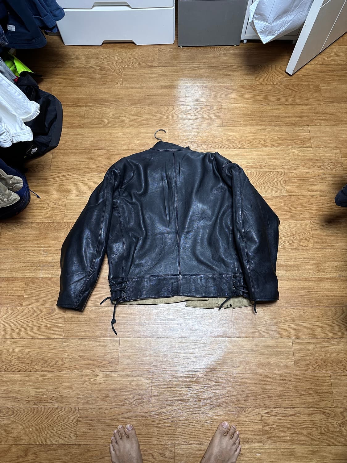 스웨덴군 모터사이클 자켓.  상품이미지7