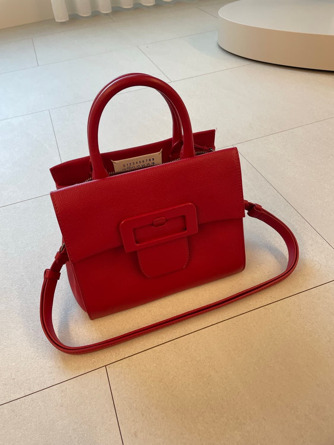 마르지엘라 버클 가죽 도트백 상품이미지1