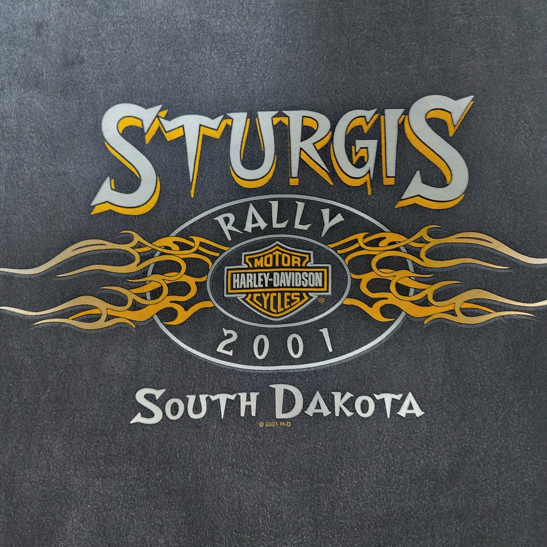 [XL] 00s 2001 할리데이비슨 STURGIS 빈티지 티셔츠 상품이미지7