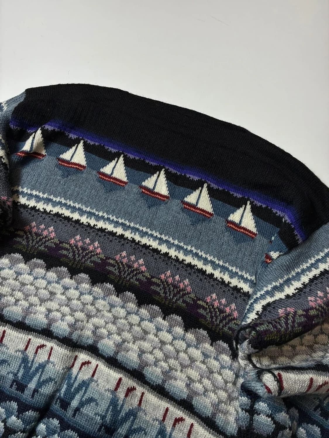 Kaislakerttu 90's 핸드메이드 울 스웨터 PN8115 상품이미지2