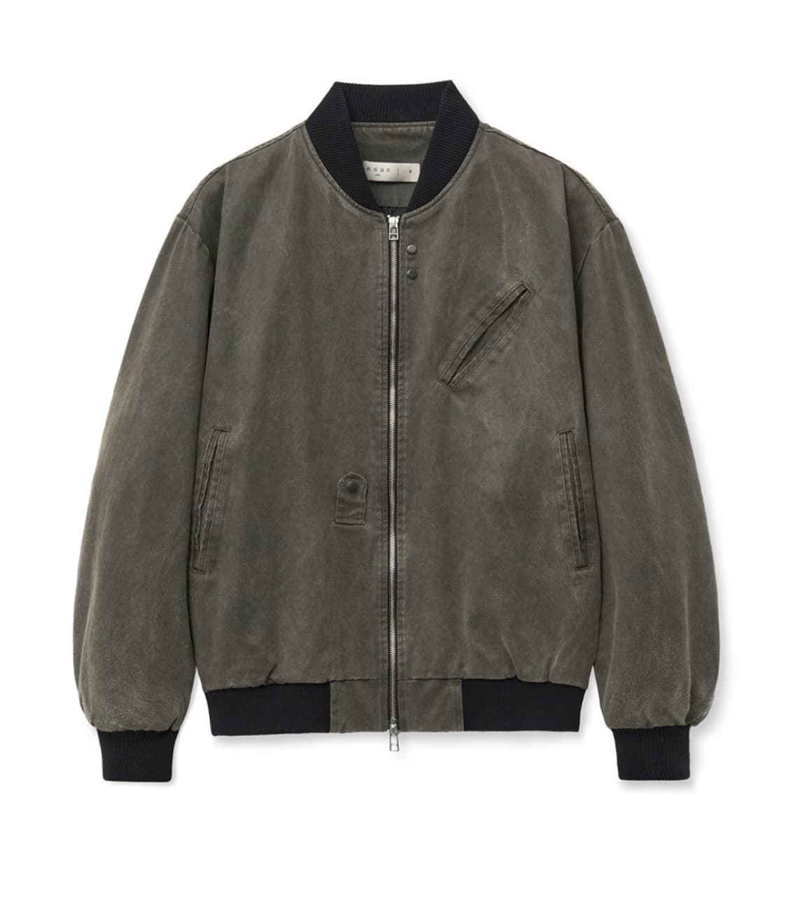 노운 빈티지 스웨이드 블루종 상품이미지1