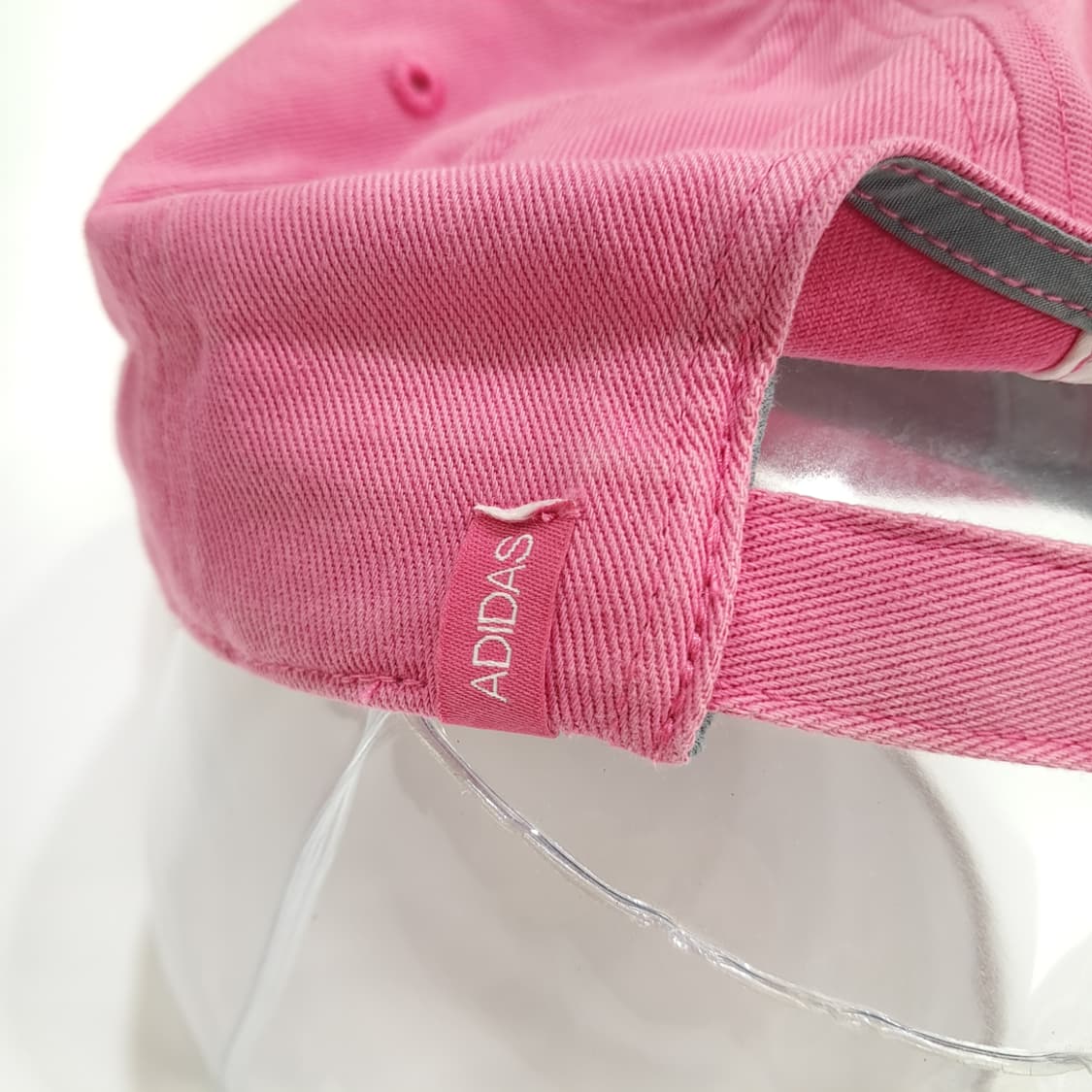 Adidas Pink White Logo Cap P1253 상품이미지7