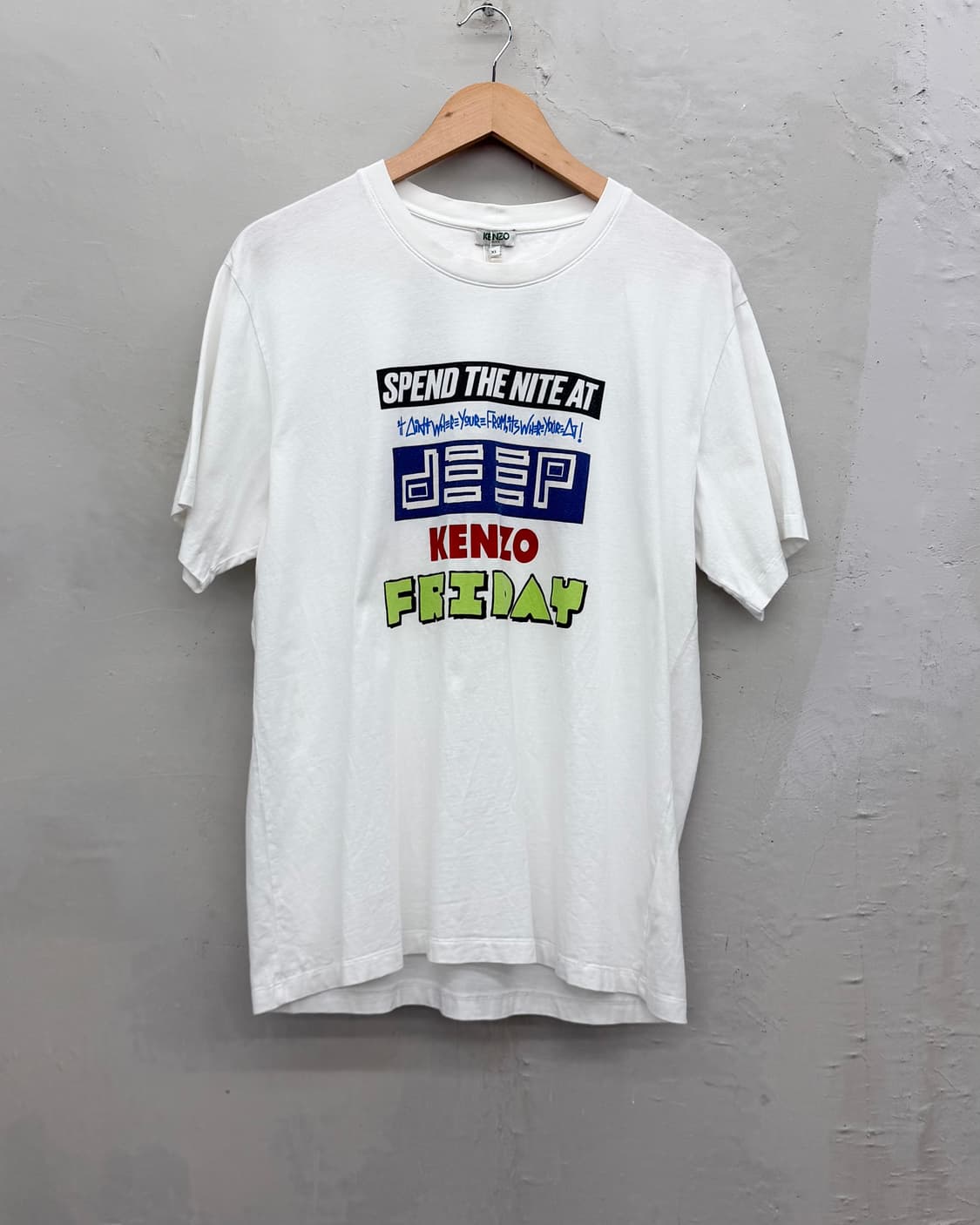 겐조 그래픽 티셔츠 화이트 상품이미지1