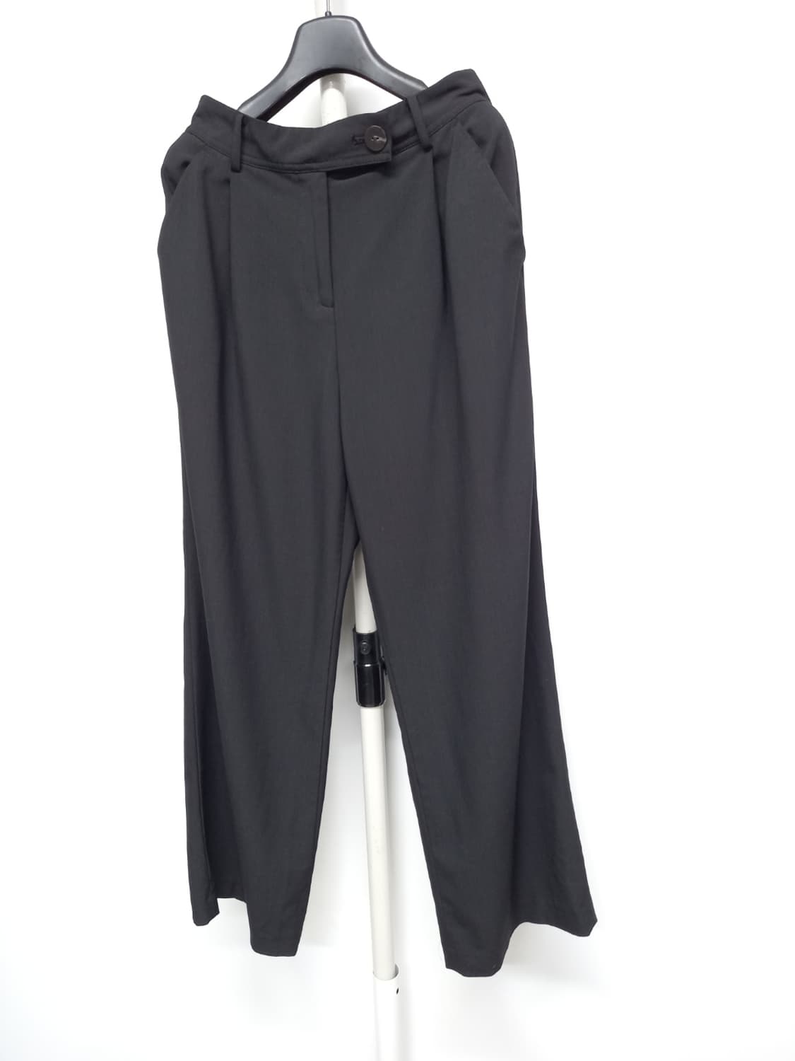 새 더엣지 춘하 핀턱 하이웨스트 일자통핏 팬츠 66.55 상품이미지3