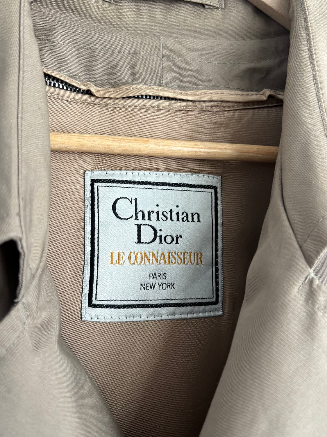 Christian Dior 크리스찬 디올 더블 트렌치 베이지 컬러 코트  상품이미지4