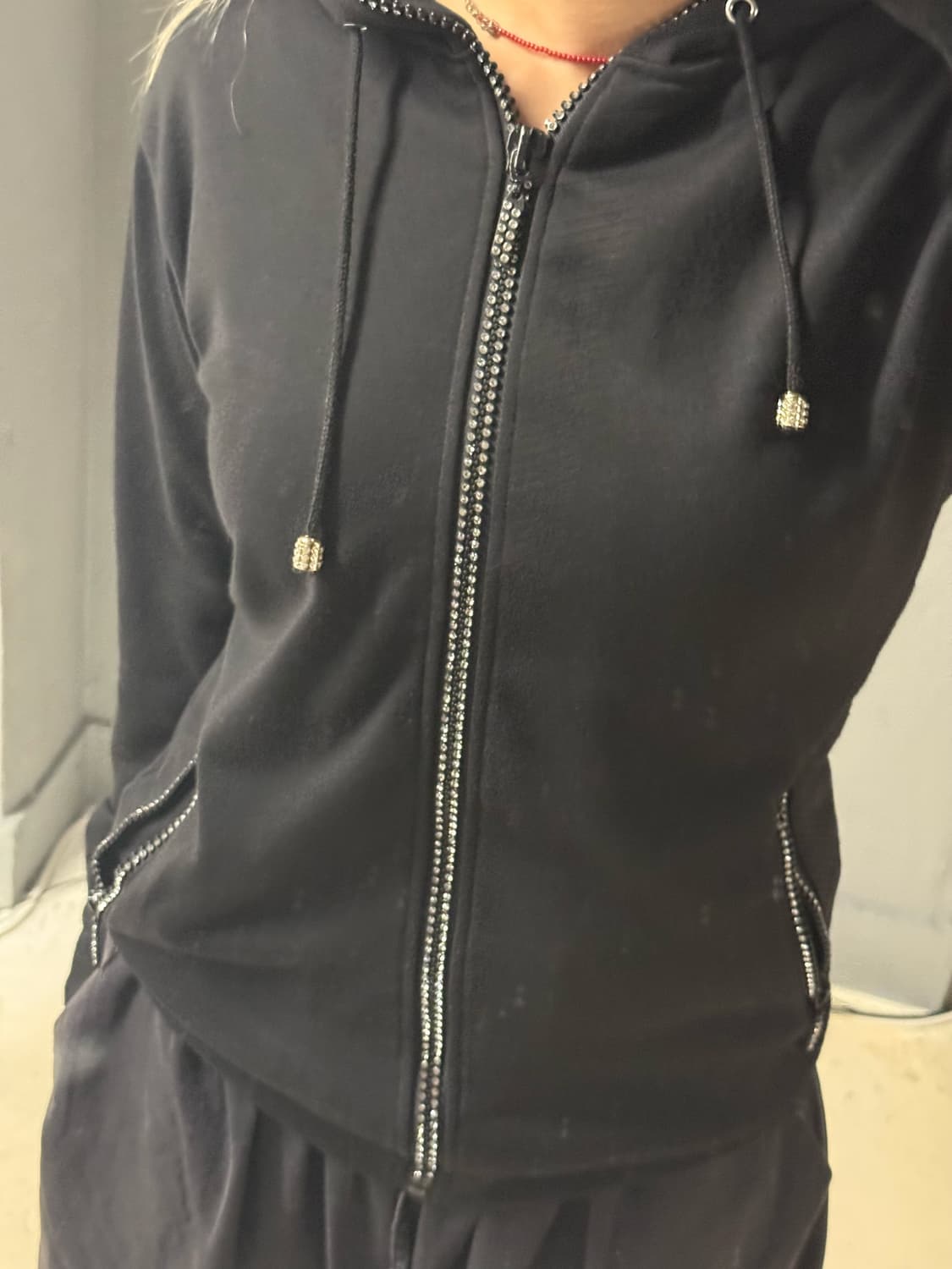 cubic detail full hood zip-up 상품이미지3