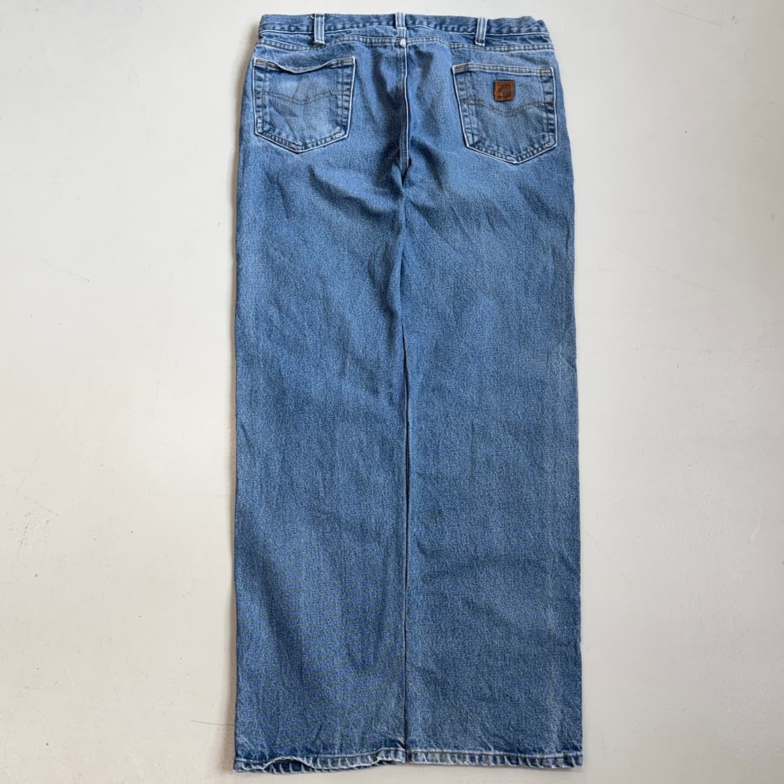 칼하트 OG 가죽패치 워싱 워크 데님팬츠 상품이미지3