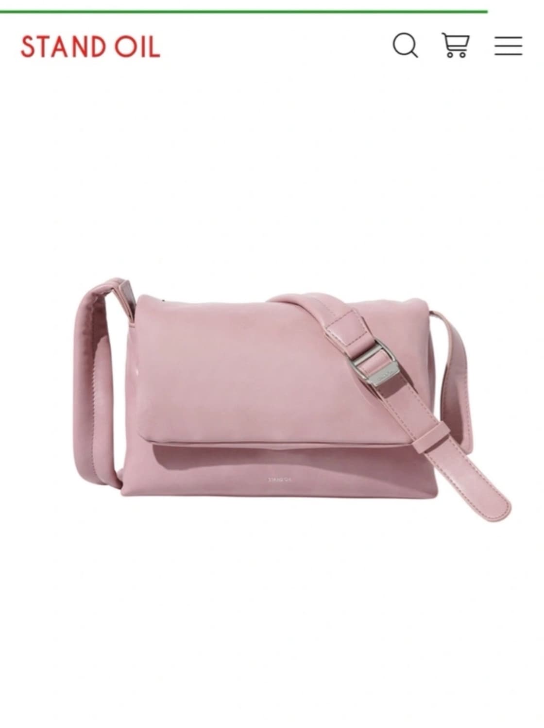 스탠드오일 미니 플러피 백 팔아요(원가:98,000) 상품이미지1