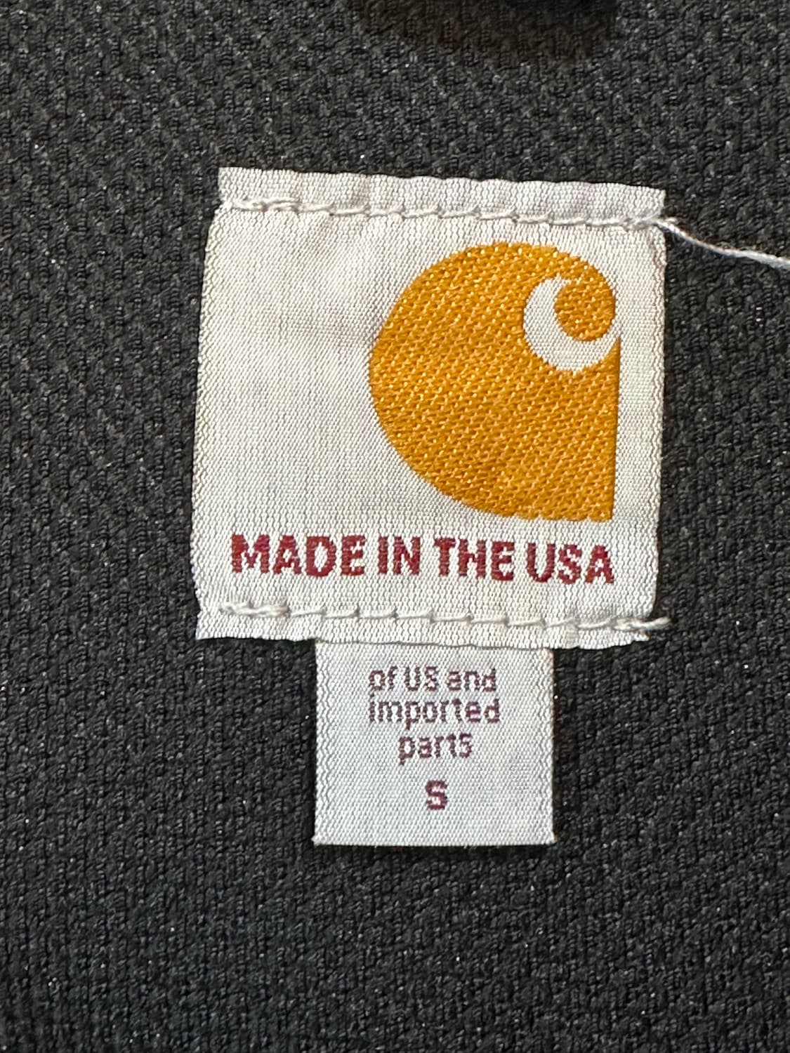 USA Made Carhartt J131 BLK Hooded jacket 상품이미지3