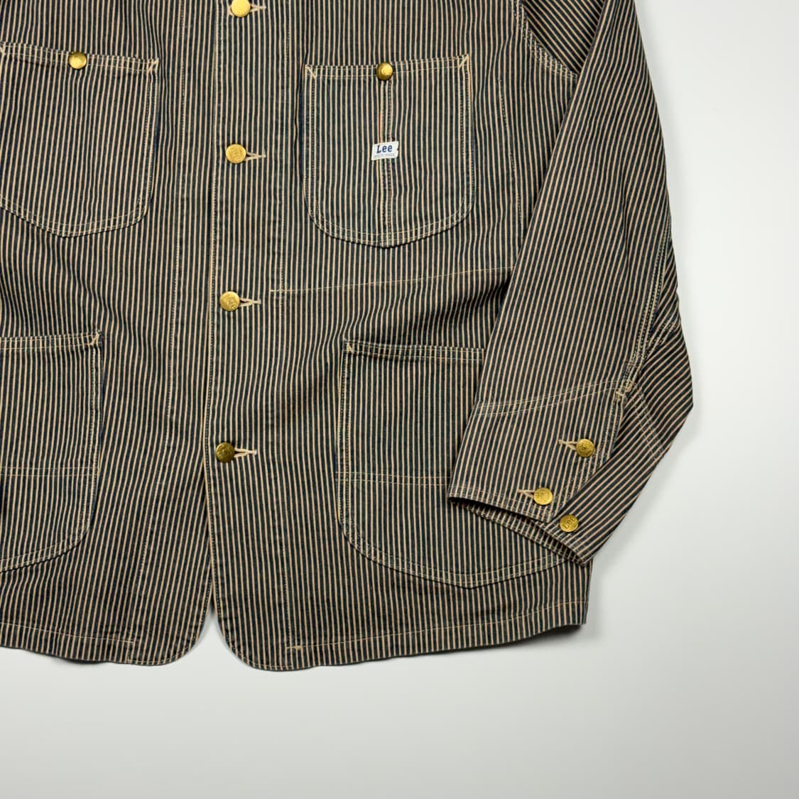 (105) 리 재팬 히코리 데님 커버올 자켓 상품이미지5