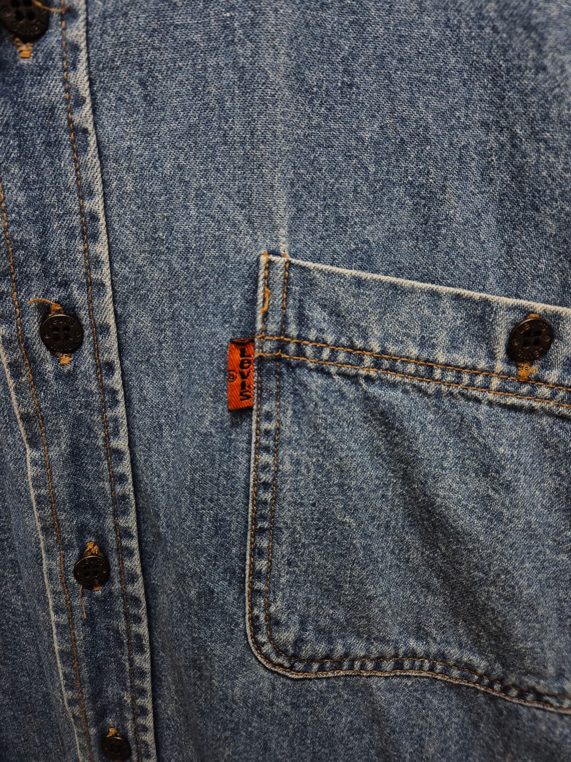 리바이스 오렌지택 청남방 상품이미지2