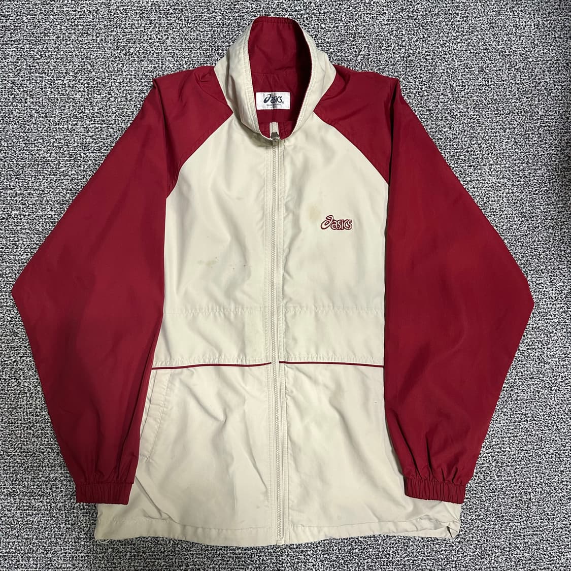 (105추천) 아식스 오버핏 바람막이 자켓 상품이미지1