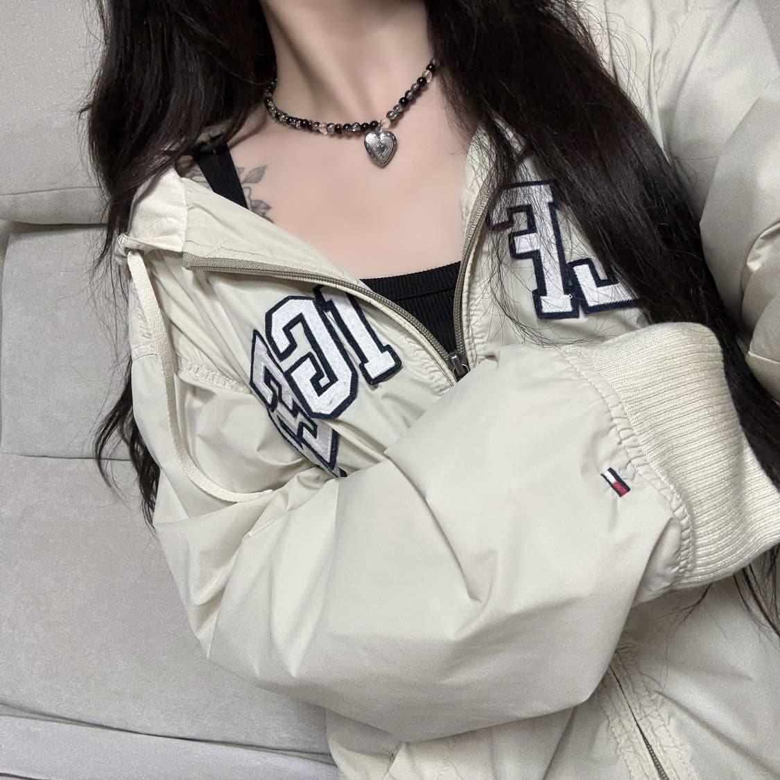 아디다스 오레오 + 타미힐피거 버터 후드집업 결제창 상품이미지2