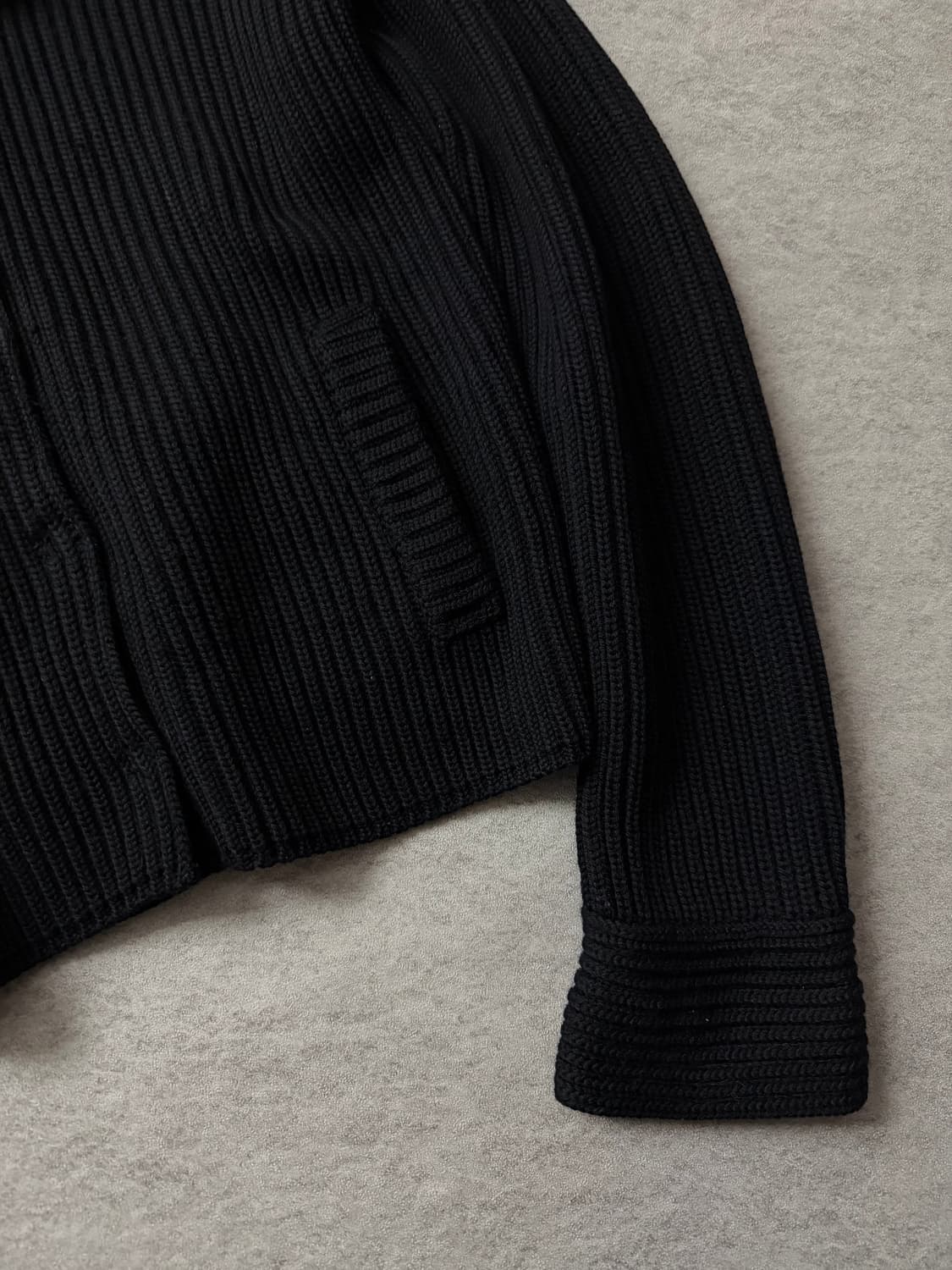 돌체앤가바나 비대칭 하이넥 울 가디건 상품이미지6